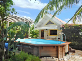 Chalet confortable au Vauclin avec piscine privée